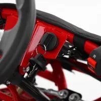 Benzinmotoros gyerek Buggy piros