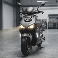 HECHT EQUIS BLACK - Akkumulátoros robogó