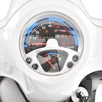 HECHT CITIS MAX WHITE - Akkumulátoros robogó metálfehér
