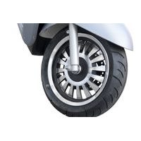 HECHT CITIS SILVER - Akkumulátoros robogó ezüstmetál