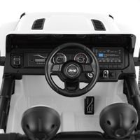 JEEP WRANGLER WHITE - Akkumulátoros gyerek autó
