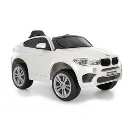 BMWX 6-WHITE - Akkumulátoros gyerek autó