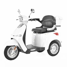 HECHT CITIS MAX WHITE - Akkumulátoros robogó metálfehér
