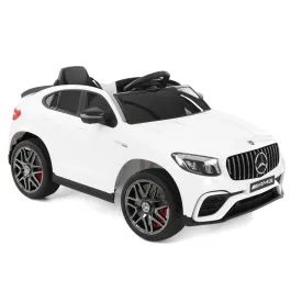 Akkumulátoros gyerek autó Mercedes benz GLC63S fehér