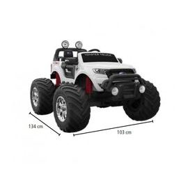 FORD RANGER MT WHITE - Akkumulátoros gyerek terepjáró