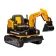 HECHT 52107 YELLOW - Akkumulátoros markológép