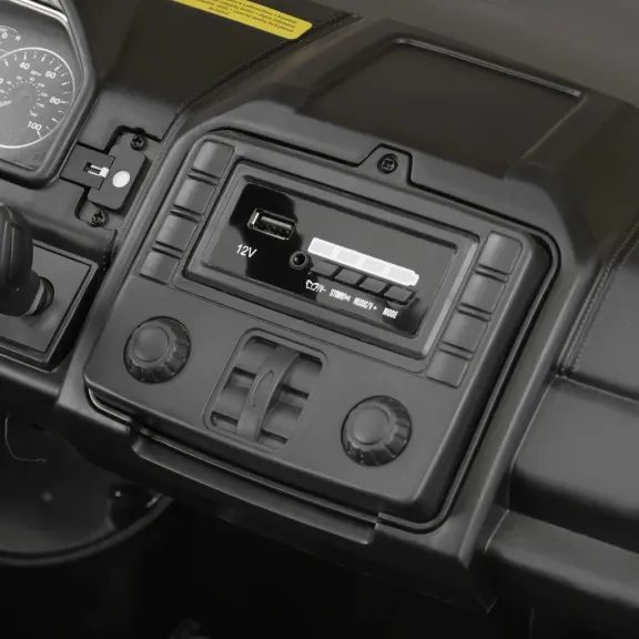 Akkumulátoros kisautó Ford F450 fekete