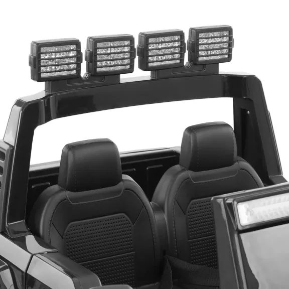 Akkumulátoros kisautó Ford F450 fekete