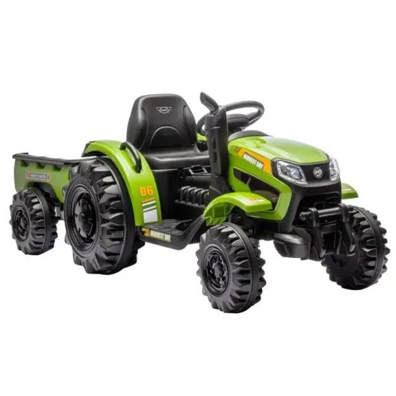 HECHT 50435 GREEN - Akkumulátoros gyerek traktor
