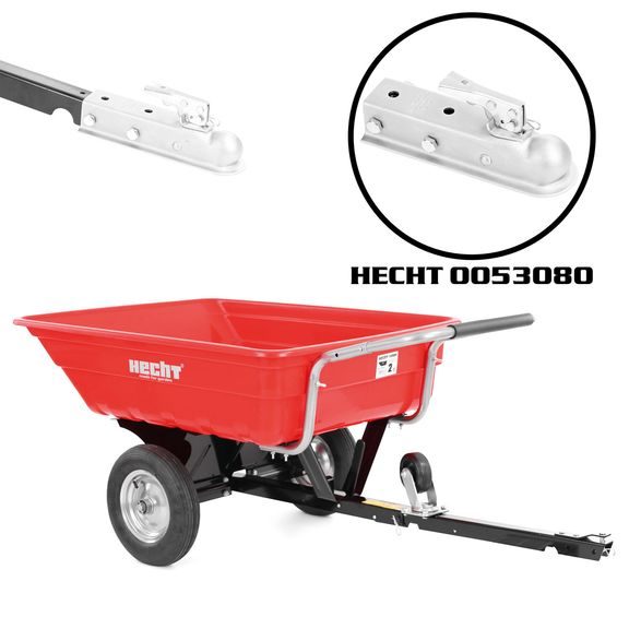 HECHT 53080 - Utánfutó kertitraktorhoz