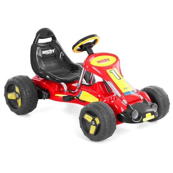 HECHT 59788 - Gokart piros/sárga, 3-6 éves korig