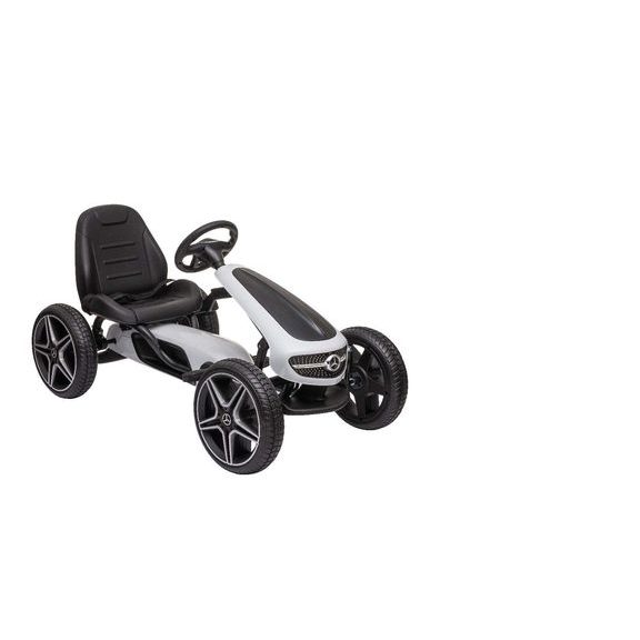 MERCEDES BENZ GOKART WHITE - Gokart fehér
