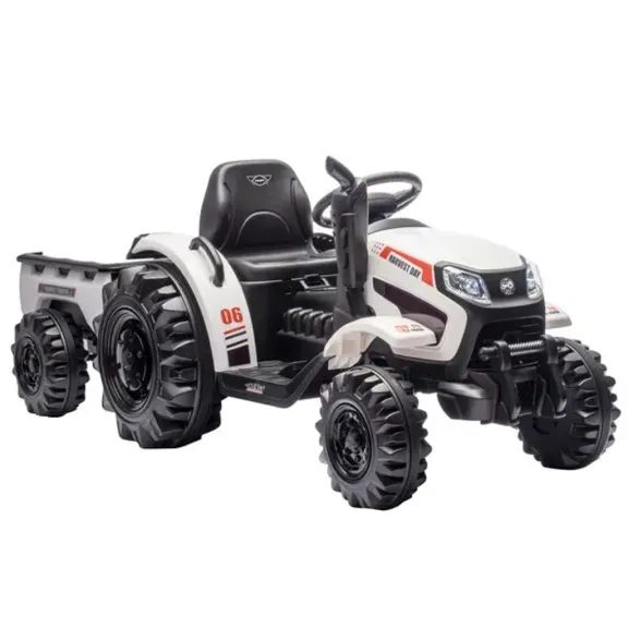 HECHT 50435 WHITE - Akkumulátoros gyerek traktor