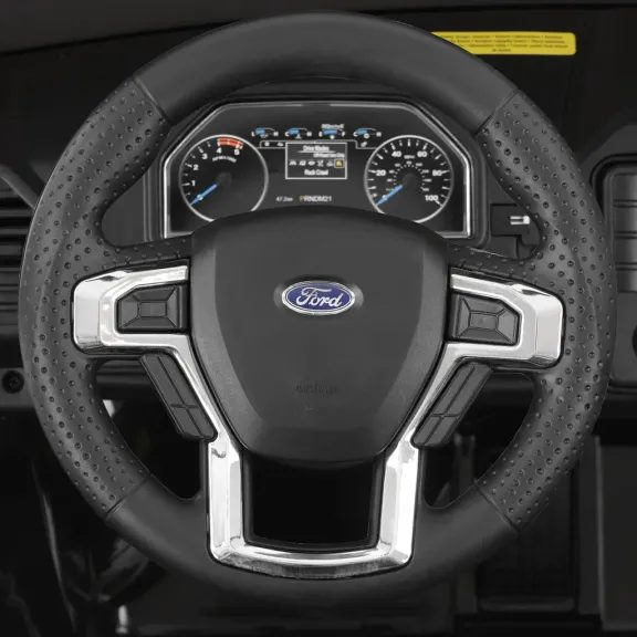Akkumulátoros kisautó Ford F450 fekete