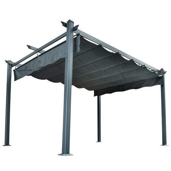 HECHT PERGOLA 4 X 3 - Kerti pergola 400x300x228 cm