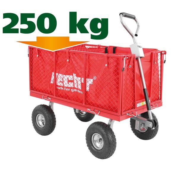 HECHT 52184 - Utánfutó kertitraktorhoz