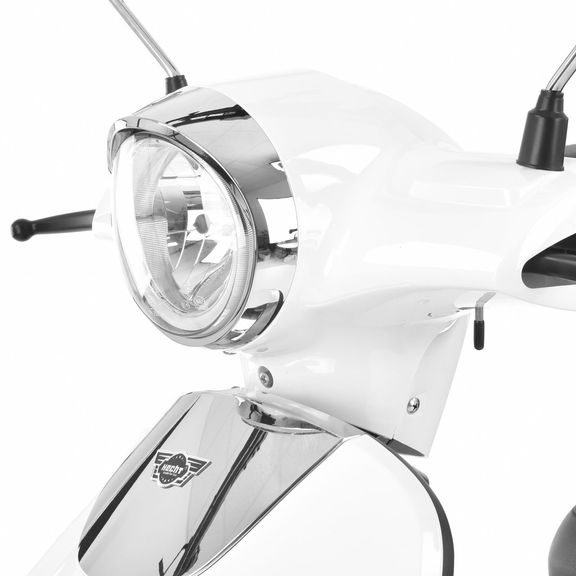 HECHT CITIS MAX WHITE - Akkumulátoros robogó metálfehér
