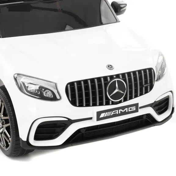 Akkumulátoros gyerek autó Mercedes benz GLC63S fehér
