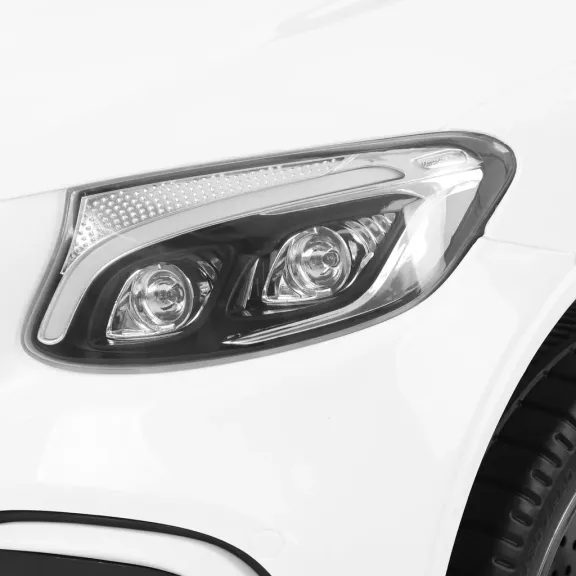 Akkumulátoros gyerek autó Mercedes benz GLC63S fehér