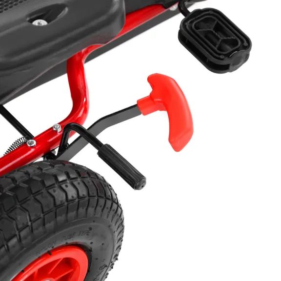 Pedálos gokart piros