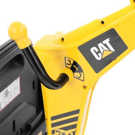 CAT BACK HOE YELLOW - Akkumulátoros gyerek rakodógép