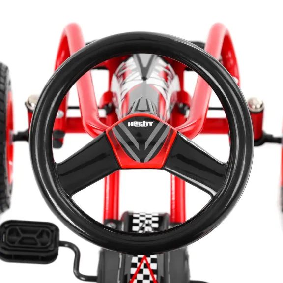 Pedálos gokart piros