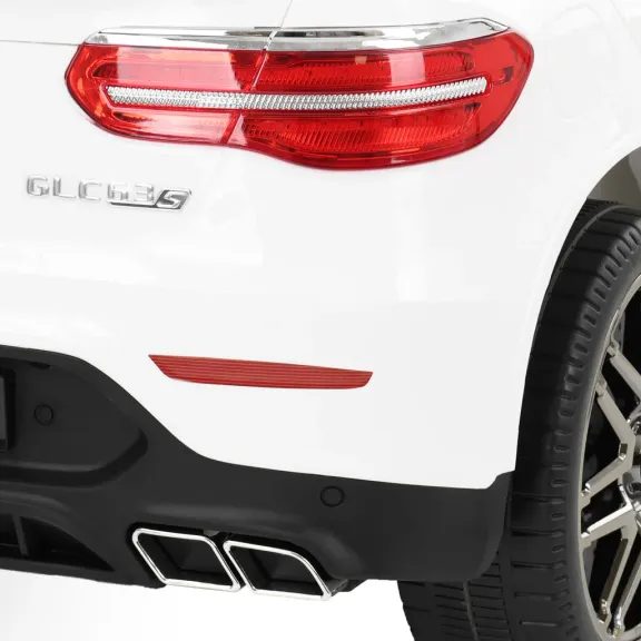 Akkumulátoros gyerek autó Mercedes benz GLC63S fehér