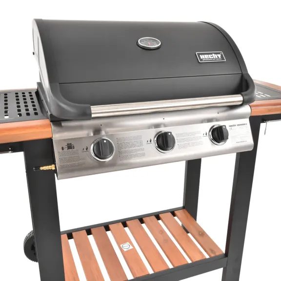 HECHT FIRE WOOD 3 - Gázos kerti grill