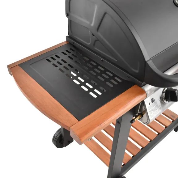 HECHT FIRE WOOD 3 - Gázos kerti grill