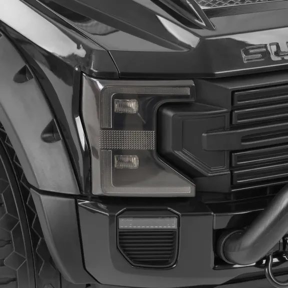 Akkumulátoros kisautó Ford F450 fekete
