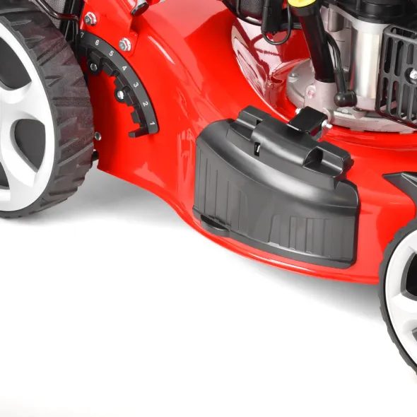 HECHT 5484 SXE 5 IN 1 - BENZINMOTOROS ÖNJÁRÓ FŰNYÍRÓ