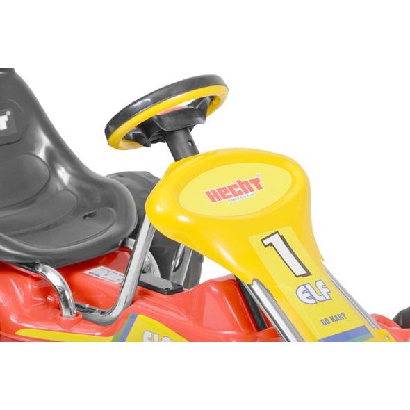 HECHT 59788 - GOKART PIROS/SÁRGA, 3-6 ÉVES KORIG