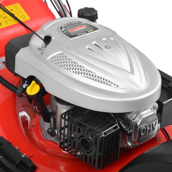 HECHT 5543 SXE - BENZINMOTOROS FŰNYÍRÓ, ÖNJÁRÓ, HÁROM KEREKŰ