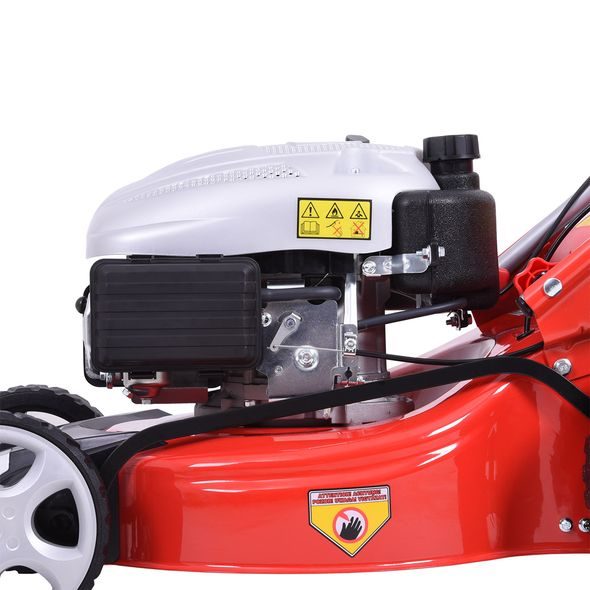 HECHT 548 SW 5 IN 1 - BENZINMOTOROS ÖNJÁRÓ FŰNYÍRÓ