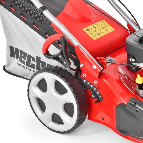 HECHT 543 SW 5 IN 1 - BENZINMOTOROS ÖNJÁRÓ FŰNYÍRÓ