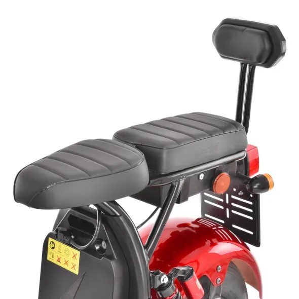 HECHT COCIS RED - AKKUMULÁTOROS ROBOGÓ PIROS