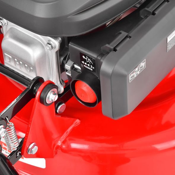 HECHT 551 XR 5 IN 1 - BENZINMOTOROS ÖNJÁRÓ FŰNYÍRÓ