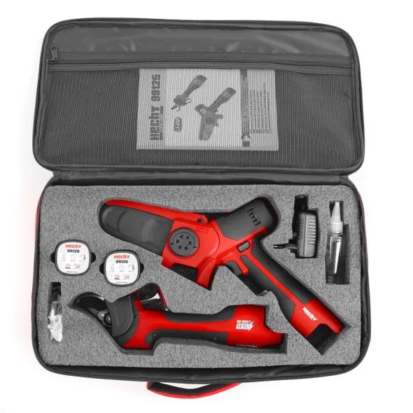 HECHT 99126 - AKKUMULÁTOROS GALLYAZÓ FŰRÉSZ ÉS METSZŐ OLLÓ