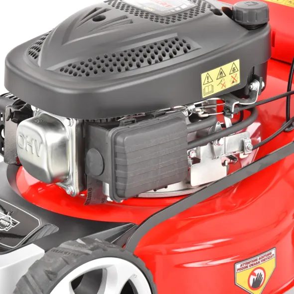 HECHT 543 SWE 5 IN 1 - BENZINMOTOROS ÖNJÁRÓ FŰNYÍRÓ