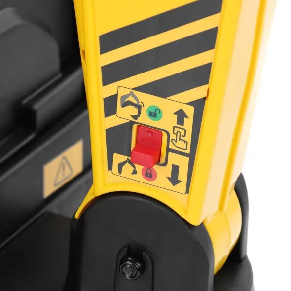 CAT BACK HOE YELLOW - AKKUMULÁTOROS GYEREK RAKODÓGÉP