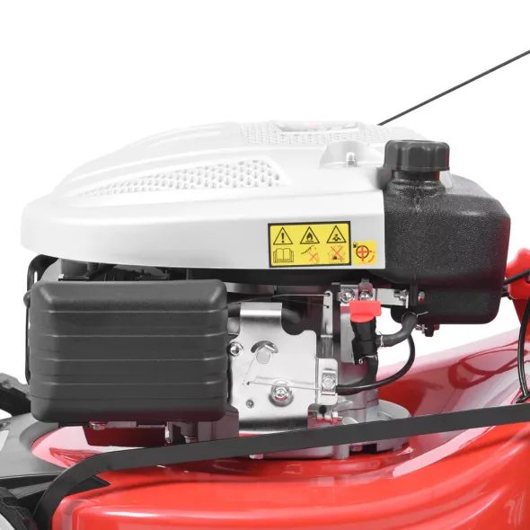 HECHT 5534 SX 5 IN 1 - BENZINMOTOROS ÖNJÁRÓ FŰNYÍRÓ