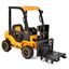 HECHT 52108 YELLOW - Akkumulátoros gyerek targonca