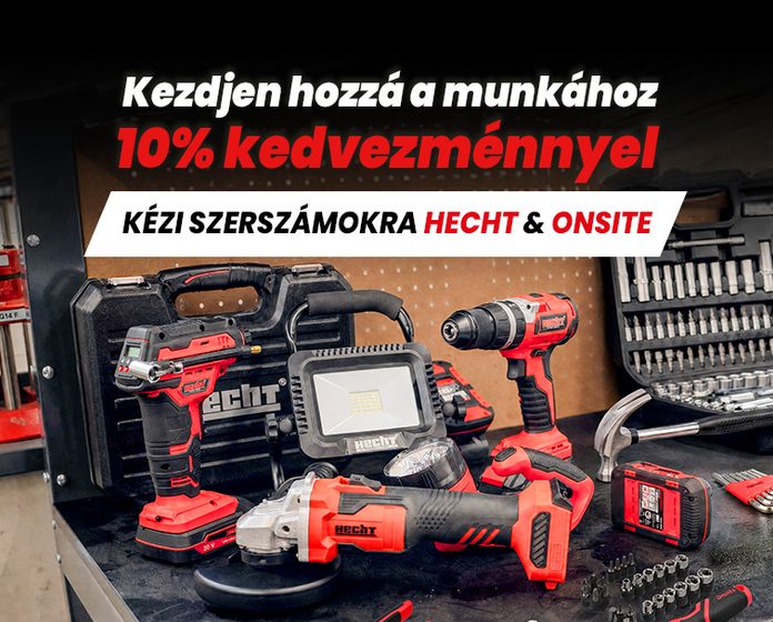 Kedvezmény az OnSite termékekre és kézi szerszámokra 2026