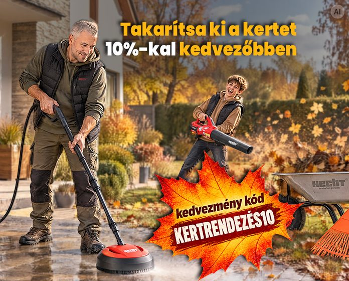 Kedvezmény kertrendezési eszközökre