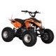 HECHT 54125 ORANGE - Benzinmotoros quad 125 ccm