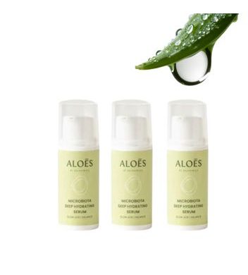 Aloés Microbiota obnovující hydratační sérum 3x 5ml