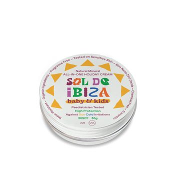 Sol de Ibiza Opalovací krém Baby&Kids SPF 30 30 g