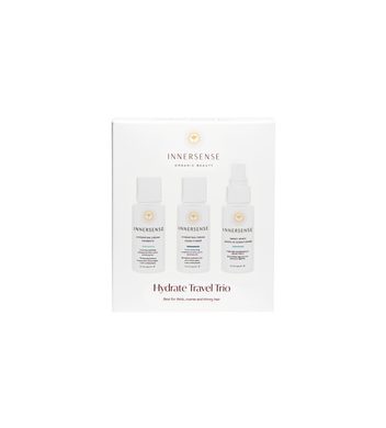 INNERSENSE Travel Trio - Hydrate Collection — cestovní sada pro suché vlasy