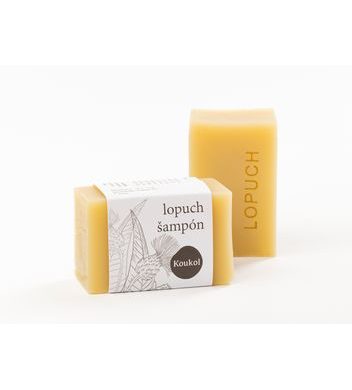 Koukol Přírodní tuhý šampón lopuch