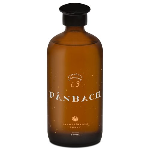 Panbach 100% prírodný tekutý prací prostriedok (v plaste) (Tangerinka  500 ml)